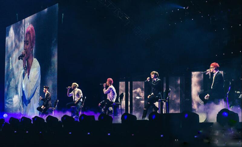 BIGBANG巡演 led舞臺屏助威 BIGBANG巡演 led舞臺屏助威