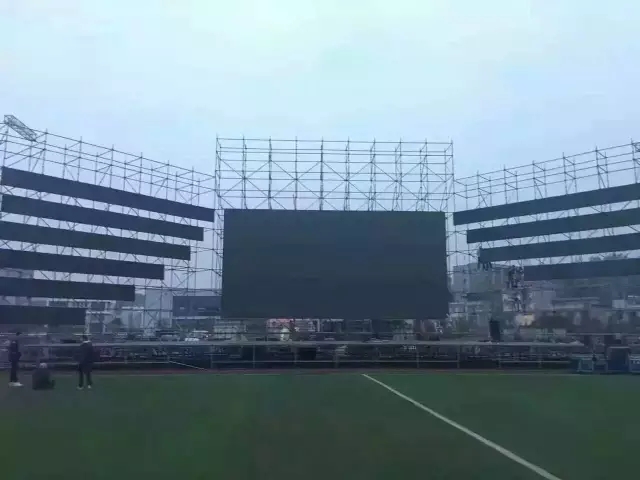 led舞臺屏搭建完成圖 led舞臺屏搭建完成圖