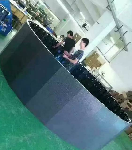 環(huán)形led箱體展示 環(huán)形led箱體展示